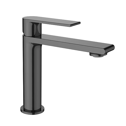 Смеситель для раковины Vincea Vogue VBF-1V1GM вороненая сталь Смеситель для раковины Vincea Vogue VBF-1V1GM вороненая сталь