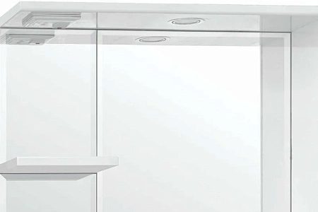 Зеркальный шкаф Style Line Олеандр-2 75/С, белый ЛС-00000051 Зеркальный шкаф Style Line Олеандр-2 75/С, белый ЛС-00000051