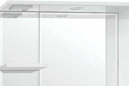 Зеркальный шкаф Style Line Олеандр-2 75/С, белый ЛС-00000051 Зеркальный шкаф Style Line Олеандр-2 75/С, белый ЛС-00000051