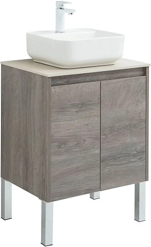 Тумба под раковину Aquanet Nova Lite 60 дуб рошелье (2 дверцы) 00298848 Тумба под раковину Aquanet Nova Lite 60 дуб рошелье (2 дверцы) 00298848