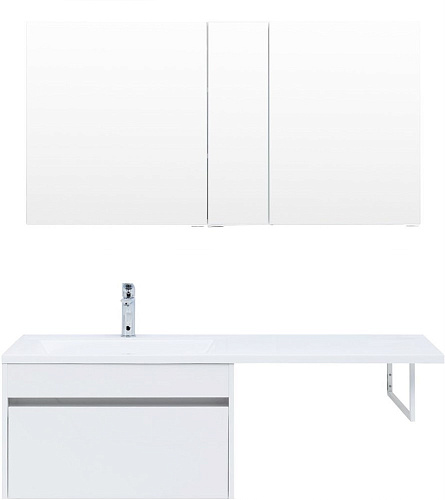 Тумба под раковину Aquanet Токио 68 белый (подвесная, 1 ящик) 00236917 Тумба под раковину Aquanet Токио 68 белый (подвесная, 1 ящик) 00236917