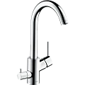 Смеситель для кухни Hansgrohe Talis M52 270, с запорным вентилем, 1jet 14875000, хром Смеситель для кухни Hansgrohe Talis M52 270, с запорным вентилем, 1jet 14875000, хром