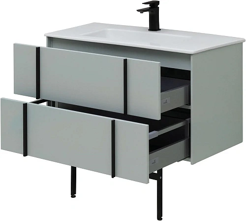 Тумба под раковину Allen Brau Reality 90 1.32006.PWM папирус матовый Тумба под раковину Allen Brau Reality 90 1.32006.PWM папирус матовый