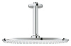 Картинка анонса товара «верхний душ grohe rainshower cosmopolitan metal, 300х150 мм, кронштейн верхнего душа, хром (26059000»