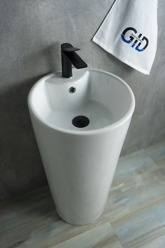 Раковина Gid Nb131 81112 напольная белая 40x40x84 Раковина Gid Nb131 81112 напольная белая 40x40x84