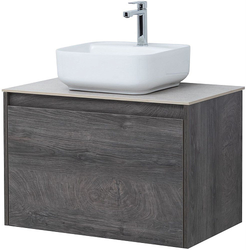 Тумба под раковину Aquanet Nova Lite 75 дуб рошелье (1 ящик) 00242274 Тумба под раковину Aquanet Nova Lite 75 дуб рошелье (1 ящик) 00242274