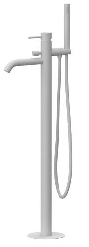 Смеситель для ванны Remer X Style X08BO, белый матовый Смеситель для ванны Remer X Style X08BO, белый матовый