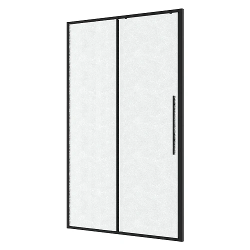 Душевая дверь Niagara Nova NG-84-L13CHB (130х195) черный матовый, раздвижная влево, стекло шиншилла Душевая дверь Niagara Nova NG-84-L13CHB (130х195) черный матовый, раздвижная влево, стекло шиншилла