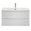 Тумба под раковину BelBagno ACQUA-900-2C-SO-BL подвесная 900x450 Bianco Lucido