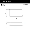 Держатель туалетной бумаги WHITECROSS Cubo CU2460GM оружейная сталь Держатель туалетной бумаги WHITECROSS Cubo CU2460GM оружейная сталь