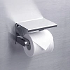 Держатель туалетной бумаги Rush Edge ED77141 Chrome с полкой Держатель туалетной бумаги Rush Edge ED77141 Chrome с полкой