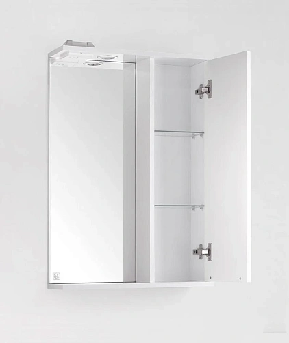 Зеркальный шкаф Style Line Жасмин 55/С ЛС-00000039 Зеркальный шкаф Style Line Жасмин 55/С ЛС-00000039