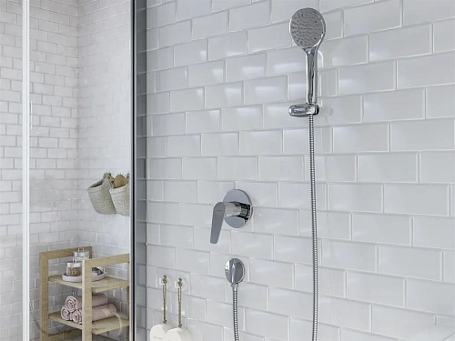 Душевой гарнитур STWORKI Дублин by Damixa Дублин HFDB91100, хром с лейкой на настенном держателе 427 427938 Душевой гарнитур STWORKI Дублин by Damixa Дублин HFDB91100, хром с лейкой на настенном держателе 427 427938