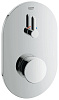 Картинка анонса товара «смеситель для душа grohe eurosmart cosmopolitan t, хром (36321000) внешняя часть нажимного автоматич»