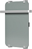 Картинка анонса товара «полотенцесушитель электрический allen brau infinity 60x44 00325642 с рейлингом 2.0 и креплением, серебро брашированное»