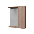 Зеркальный шкаф GROSSMAN ЮНИТ-60 см, универсальный кадена вуд 60x70 2060112 Зеркальный шкаф GROSSMAN ЮНИТ-60 см, универсальный кадена вуд 60x70 2060112
