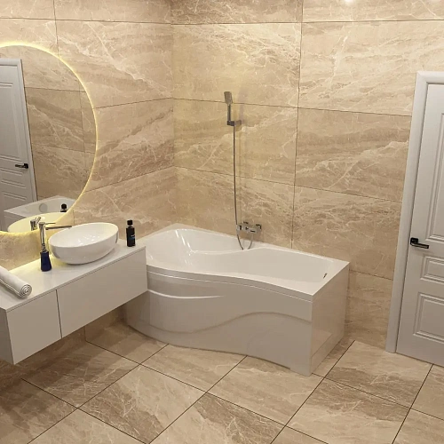 Акриловая ванна Timo VINO1792L 170x92x66 с каркасом, слив-переливом, фронтальной и торцевой панелями Акриловая ванна Timo VINO1792L 170x92x66 с каркасом, слив-переливом, фронтальной и торцевой панелями