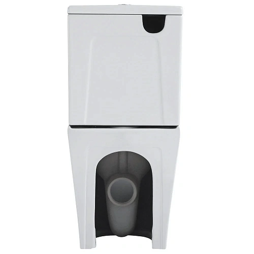 Унитаз напольный Black&White W-7789 P-trap / Geberit/ Rimless / anti-dirt (620x360x810) компакт 7789W Унитаз напольный Black&White W-7789 P-trap / Geberit/ Rimless / anti-dirt (620x360x810) компакт 7789W