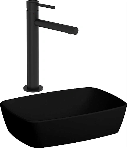 Комплект мебели STWORKI Ольборг 120 столешница дуб французский, без отверстий, с тумбой 80, с ракови 542606 Комплект мебели STWORKI Ольборг 120 столешница дуб французский, без отверстий, с тумбой 80, с ракови 542606