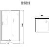 Душевая кабина GROSSMAN Classic GR171QL (90x90x205) Душевая кабина GROSSMAN Classic GR171QL (90x90x205)