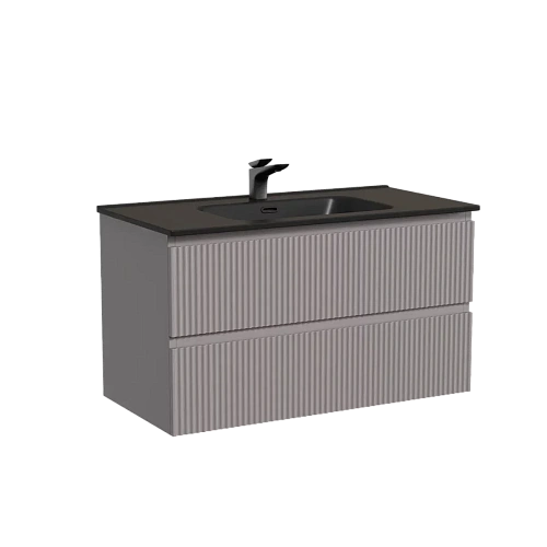 Тумба под раковину Sancos Snob R SNR90SM 890х445х500 Doha Soft, подвесная Тумба под раковину Sancos Snob R SNR90SM 890х445х500 Doha Soft, подвесная