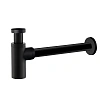 Сифон для раковины Timo 958/03L черный Сифон для раковины Timo 958/03L черный