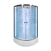 Картинка анонса товара «душевая кабина dto em2710n led (em2710nled+gm) 100x100 см с гидромассажем»