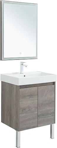 Комплект мебели Aquanet Nova Lite 60 дуб рошелье (2 дверцы) 00302533 Комплект мебели Aquanet Nova Lite 60 дуб рошелье (2 дверцы) 00302533