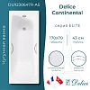 Ванна чугунная Delice Fusion 170х70 DLR230647R-AS с отверстиями под ручки и антискользящим покрытием Ванна чугунная Delice Fusion 170х70 DLR230647R-AS с отверстиями под ручки и антискользящим покрытием