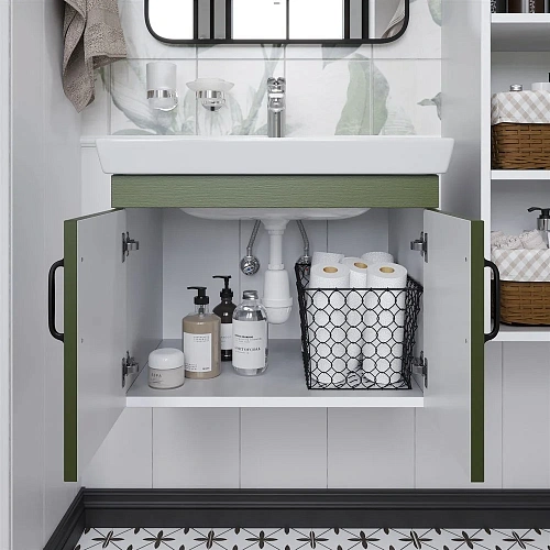 Комплект мебели DIWO Сочи 60 подвесная, зеленая 579274 Комплект мебели DIWO Сочи 60 подвесная, зеленая 579274