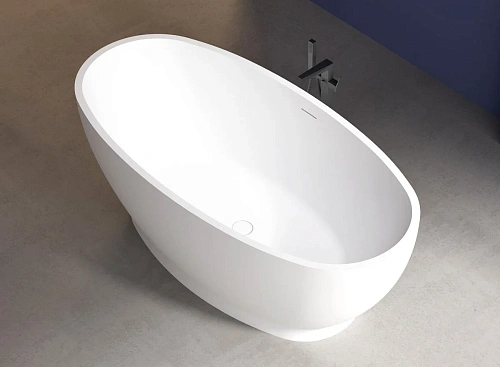 Ванна отдельностоящая ABBER AB9207 165x80 универсальная, белая акриловая Ванна отдельностоящая ABBER AB9207 165x80 универсальная, белая акриловая