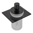 Детальная картинка товара «дозатор жидкого мыла boheme shiny gunmetal/глянцевый графит 10966-sgm-disp»