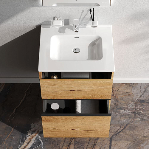 Тумба под раковину AM.PM Sense M7BFUX0602OF универсальная, 60 см, светлое дерево Тумба под раковину AM.PM Sense M7BFUX0602OF универсальная, 60 см, светлое дерево