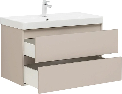 Тумба с раковиной Aquanet Вега 2.0 90 00344753 бежевый Тумба с раковиной Aquanet Вега 2.0 90 00344753 бежевый