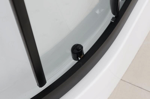 Душевая кабина Frank F420 М Black 120x120 20049 закаленное матовое стекло Душевая кабина Frank F420 М Black 120x120 20049 закаленное матовое стекло