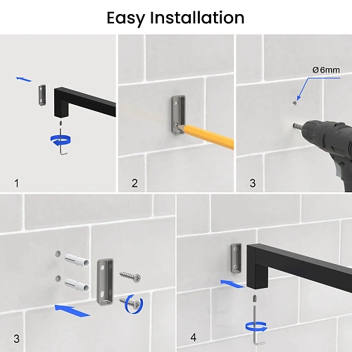 Полотенцедержатель Timo Selene 14051/03 черный Полотенцедержатель Timo Selene 14051/03 черный