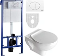 Комплект STWORKI Хедмарк Унитаз подвесной 3510 безободковый с микролифтом + Система инсталляции для 588959 Комплект STWORKI Хедмарк Унитаз подвесной 3510 безободковый с микролифтом + Система инсталляции для 588959