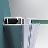 Душевая дверь BelBagno ETNA-B-1-90-C-Cr-90 Душевая дверь BelBagno ETNA-B-1-90-C-Cr-90