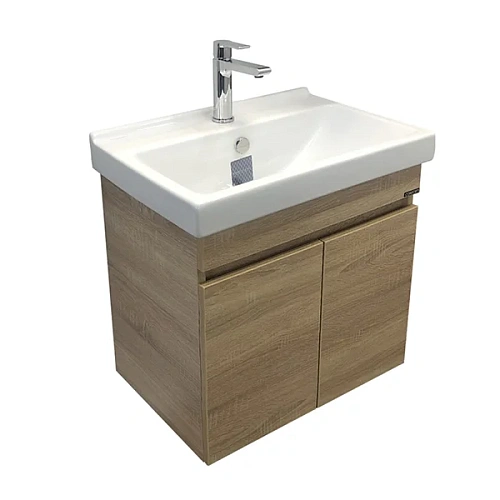 Тумба раковина Comforty Тромсе-60 00004142217 дуб сонома раковина Fest 60 F01 Тумба раковина Comforty Тромсе-60 00004142217 дуб сонома раковина Fest 60 F01