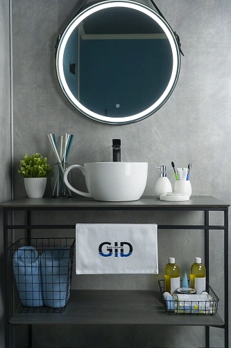 Раковина Gid N9055 51186 накладная белая 40x30x18 Раковина Gid N9055 51186 накладная белая 40x30x18