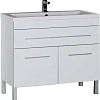 Тумба под раковину Aquanet Верона 100 белый (напольная 1 ящик 2 дверцы) 00182710 Тумба под раковину Aquanet Верона 100 белый (напольная 1 ящик 2 дверцы) 00182710