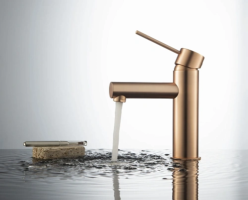 Смеситель для раковины Timo Saona 2361/19F розовое золото Смеситель для раковины Timo Saona 2361/19F розовое золото