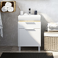 Тумба с раковиной STWORKI Дублин 50 подвесная, с накладной раковиной, узкая, в скандинавском стиле 4 406297 Тумба с раковиной STWORKI Дублин 50 подвесная, с накладной раковиной, узкая, в скандинавском стиле 4 406297