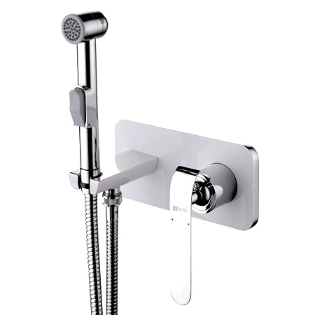 Гигиенический душ Lemark Melange LM4919CW, встраиваемый, хром Гигиенический душ Lemark Melange LM4919CW, встраиваемый, хром