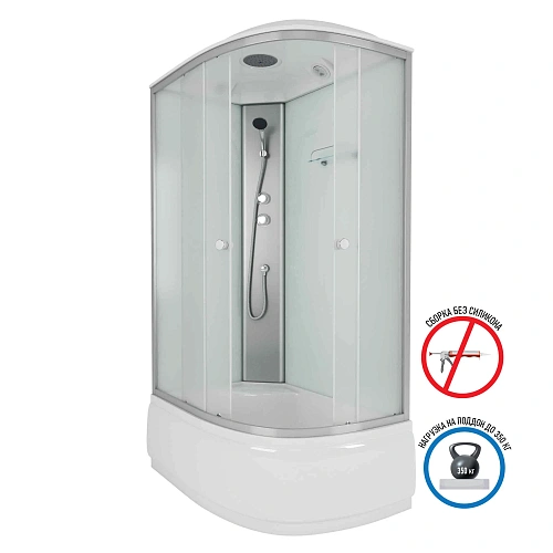 Душевая кабина Niagara Eco E120/80/40L/MT (1200х800х2150) E120/80/40L/MT Душевая кабина Niagara Eco E120/80/40L/MT (1200х800х2150) E120/80/40L/MT