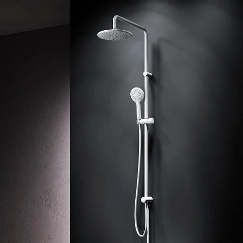 Душевая система AM.PM Gem F0790033 верхний душ d220 мм, штанга 1030-1460 мм Душевая система AM.PM Gem F0790033 верхний душ d220 мм, штанга 1030-1460 мм