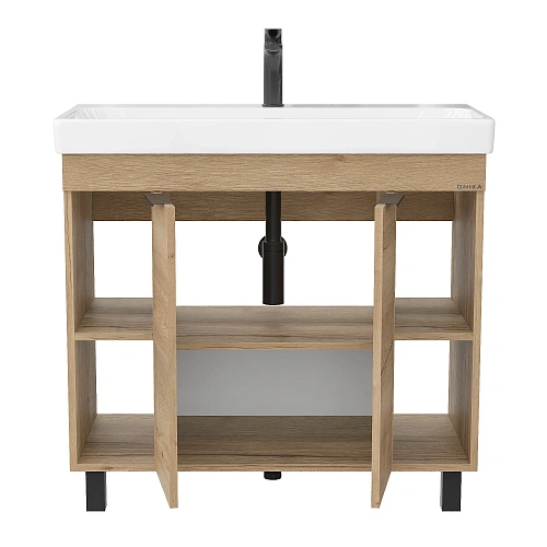 Тумба под раковину Onika Легран 90 см 109031 напольная, дуб галифакс (для Адриана 90) Тумба под раковину Onika Легран 90 см 109031 напольная, дуб галифакс (для Адриана 90)