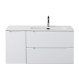Тумба под раковину BelBagno ETNA-1000-2C-1A-SO-BL-R подвесная 1004x462 Bianco Lucido