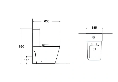 Унитаз напольный Aquatek ЛИБРА NEW AQ1263NT-00, 635x385x820мм безободковый с бачком, сиденье микролифт Унитаз напольный Aquatek ЛИБРА NEW AQ1263NT-00, 635x385x820мм безободковый с бачком, сиденье микролифт