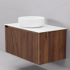 Тумба с раковиной ArtDecco Camilla 80 ACM08W22S300 черный орех Тумба с раковиной ArtDecco Camilla 80 ACM08W22S300 черный орех